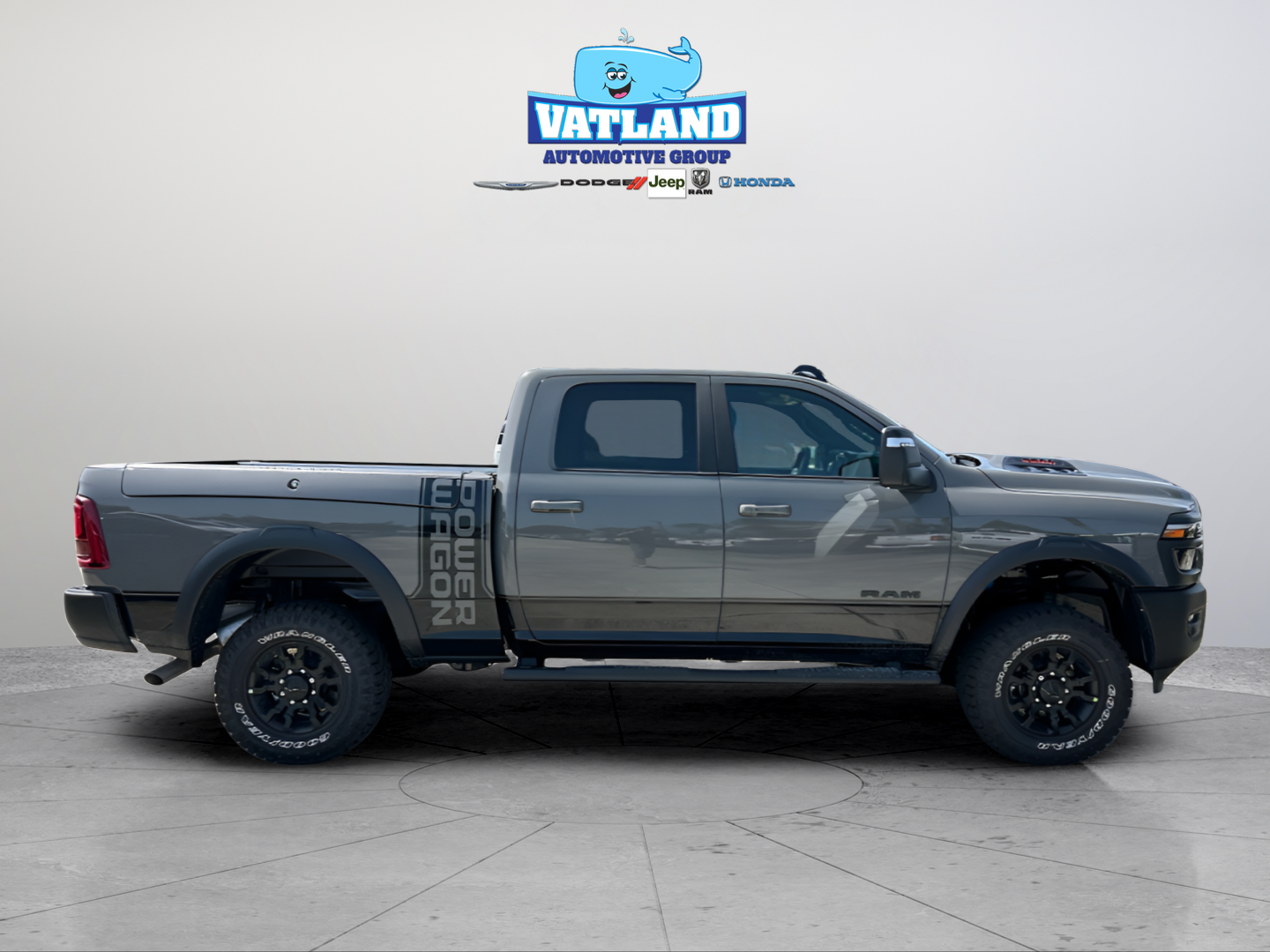 New 2026 Ceramic Gray Clear-Coat Exterior Paint RAM Power Wagon image 6