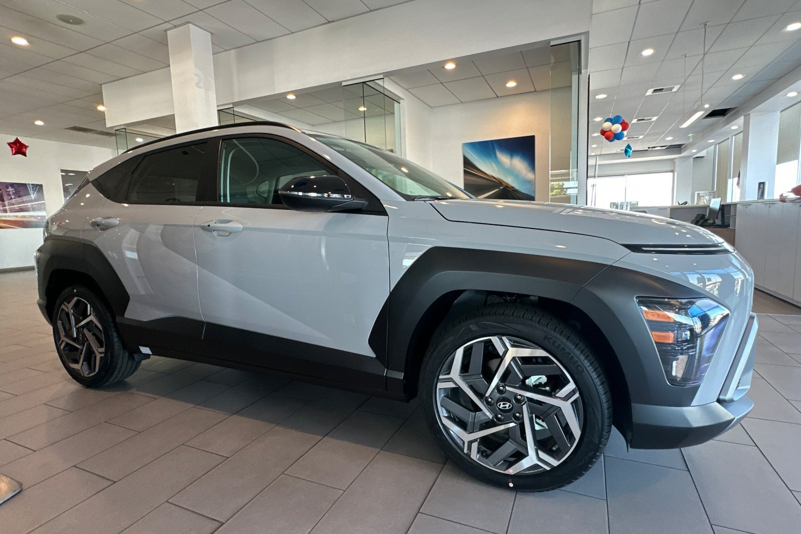 New 2026 Cyber Gray Metallic Hyundai SEL Premium image 3