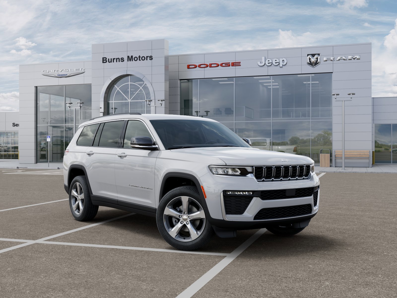 New 2026 Bright White Clear-Coat Exterior Paint Jeep Limited image 5