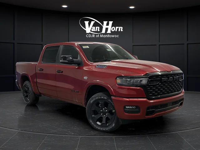 New 2026 Molten Red Pearl-Coat Exterior Paint RAM Big Horn/Lone Star image 46