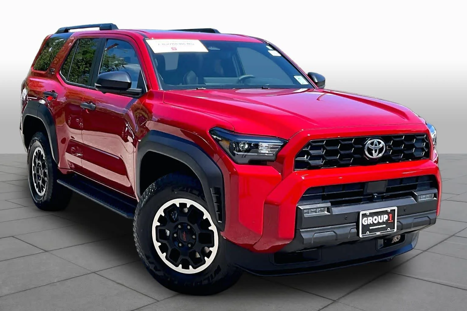 Certified Used 2026 Supersonic Red Toyota TRD Off Road Premium image 3