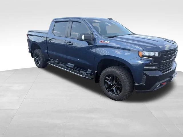 Used 2021 NORTHSKY BLUE METALLIC Chevrolet LT Trail Boss image 8