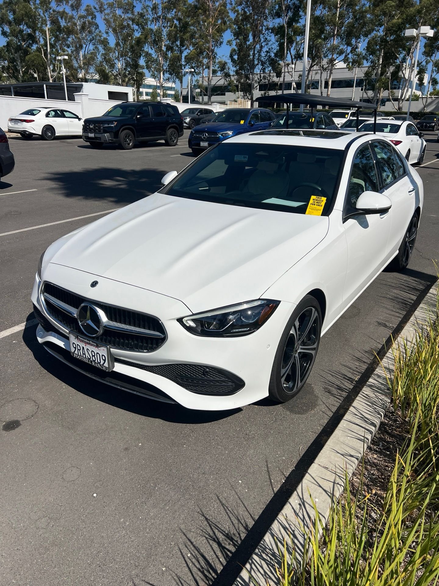 Used 2024 White Mercedes-Benz C 300 image 1