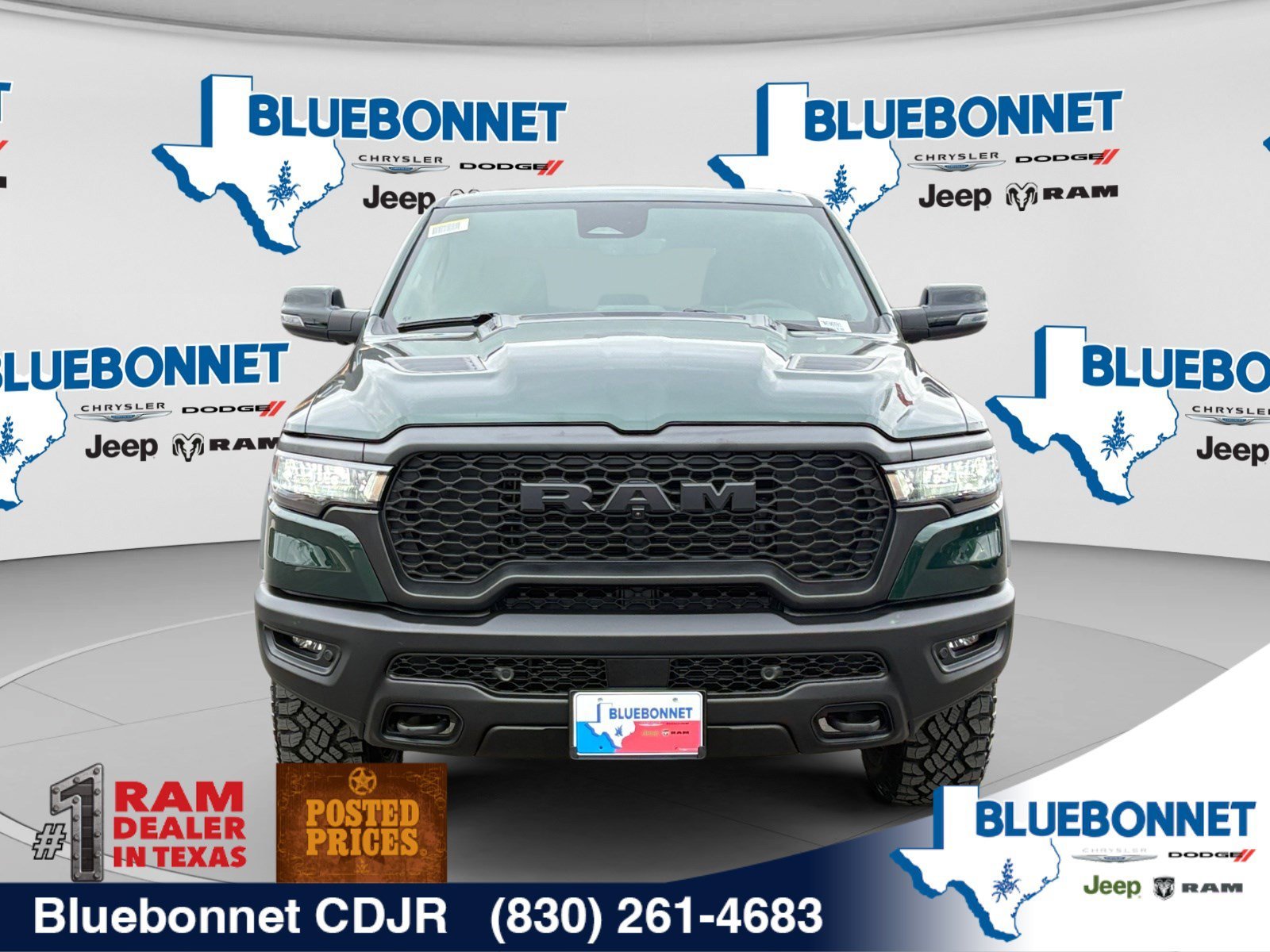 New 2027 Serrano-Green Metallic Exterior Paint RAM Rebel image 2