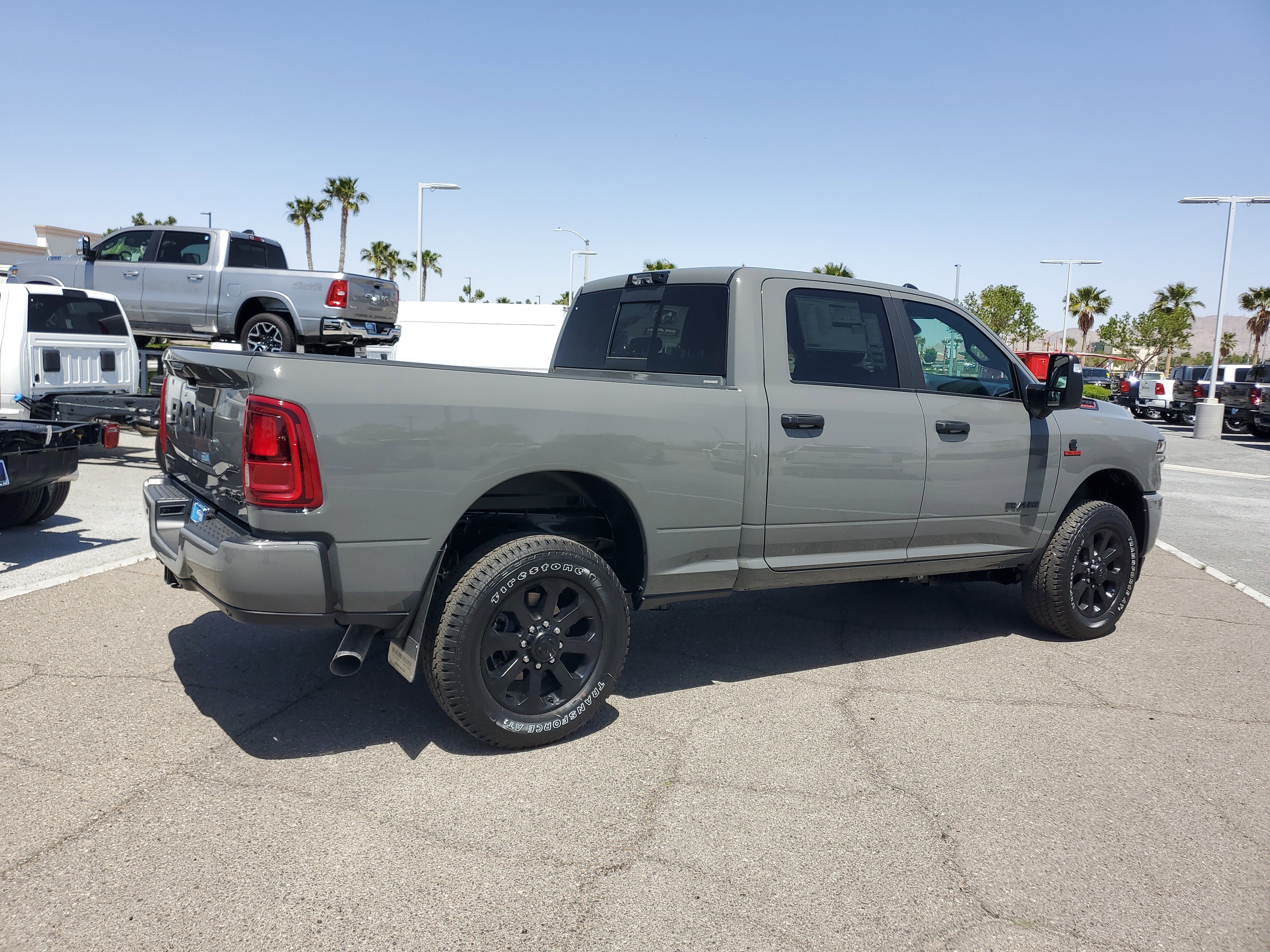 New 2026 Ceramic Gray Clearcoat RAM Big Horn image 3