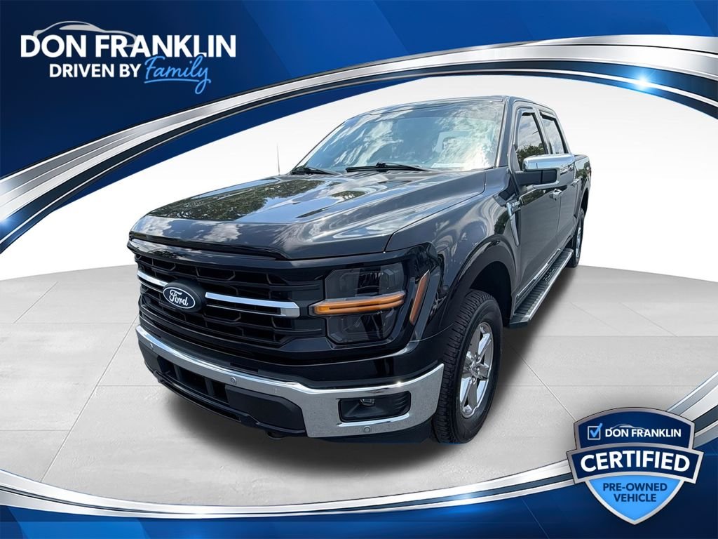Used 2024 Black Ford XLT image 1