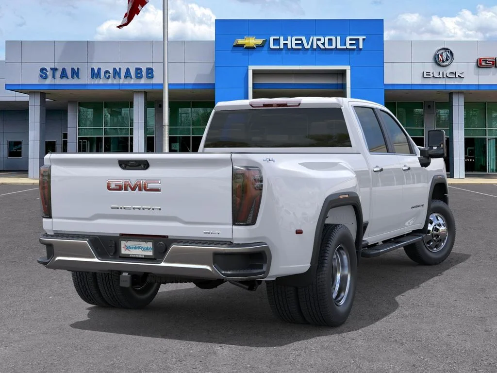 New 2026 Summit White GMC SLT DRW image 4