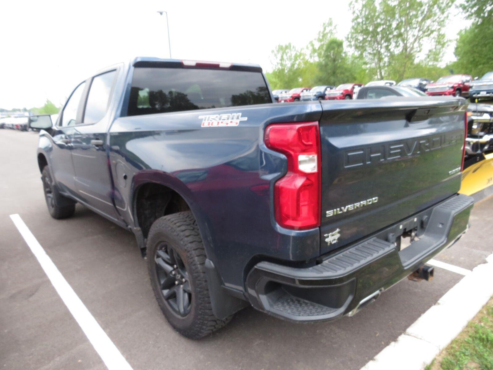 Used 2020 Northsky Blue Metallic Chevrolet Custom Trail Boss image 12