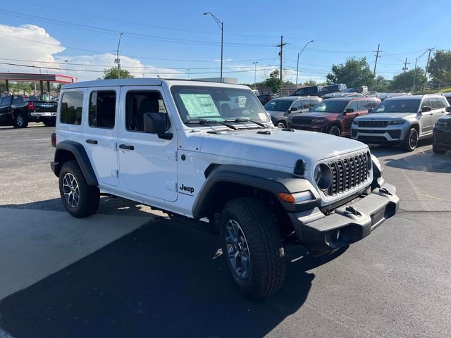 New 2026 Bright White Clear-Coat Exterior Paint Jeep Sport S image 3