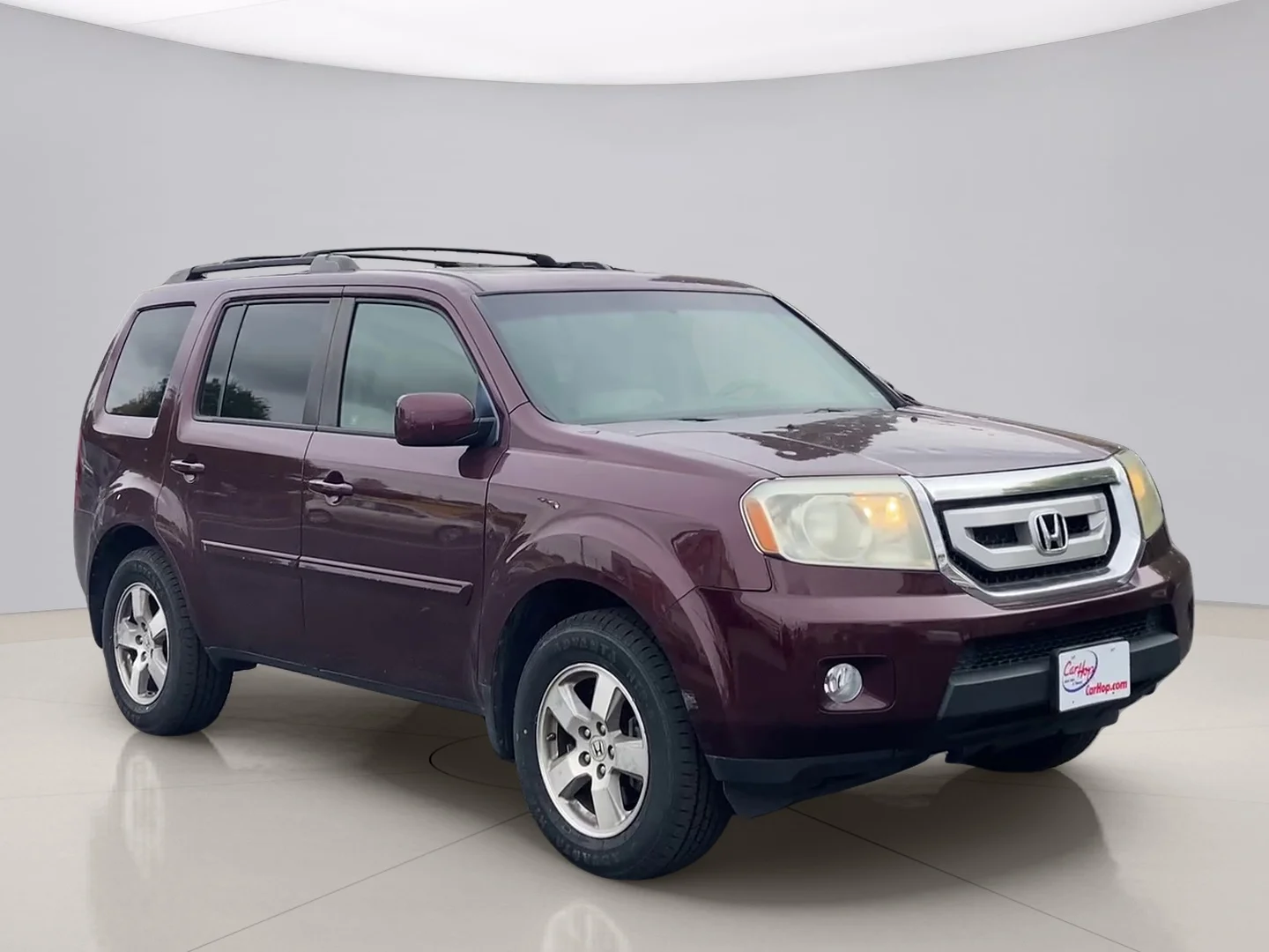 Used 2011 Burgundy Honda EX-L 4WD image 7