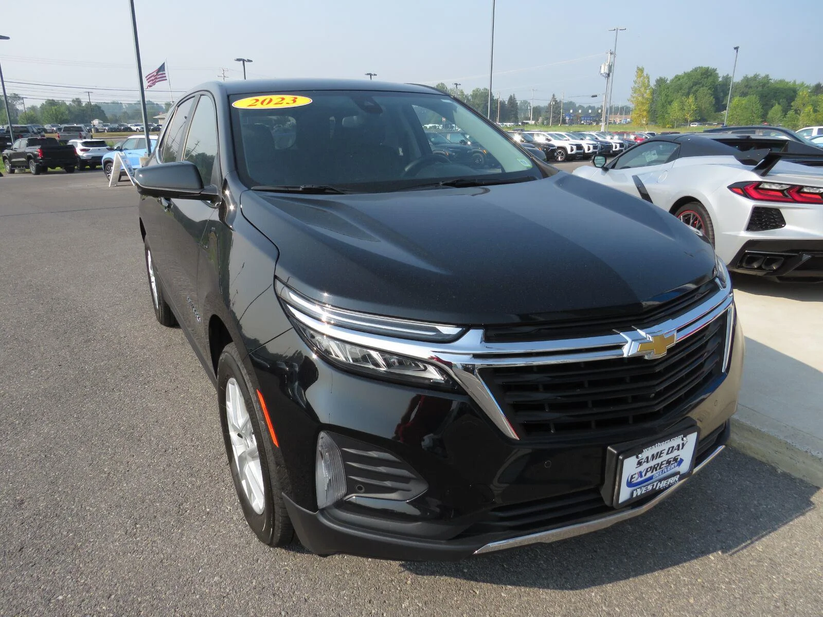 Used 2023 Mosaic Black Metallic Chevrolet LT image 3