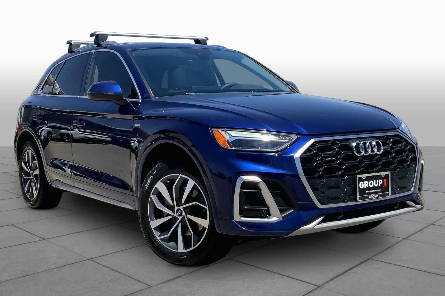 Used 2023 Navarra Blue Metallic Audi S line Premium image 3