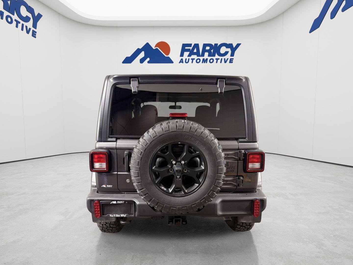 Used 2023 Granite Crystal Metallic Clearcoat Jeep Willys Sport image 4