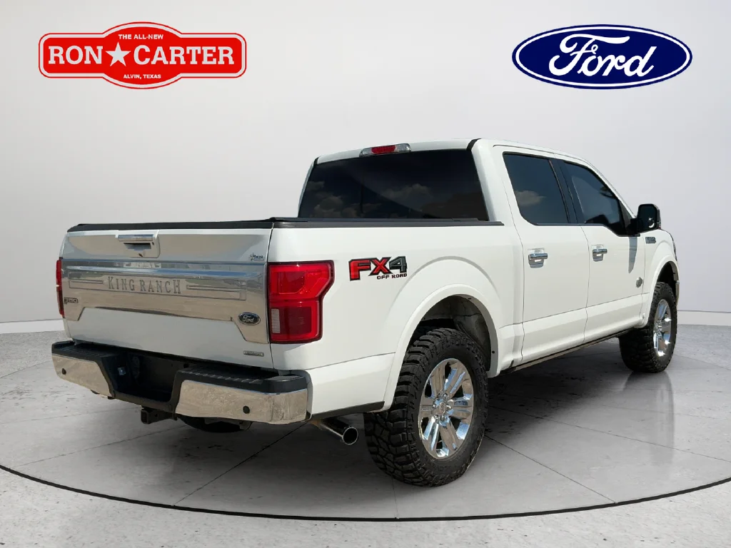 Used 2020 White Ford King Ranch image 6