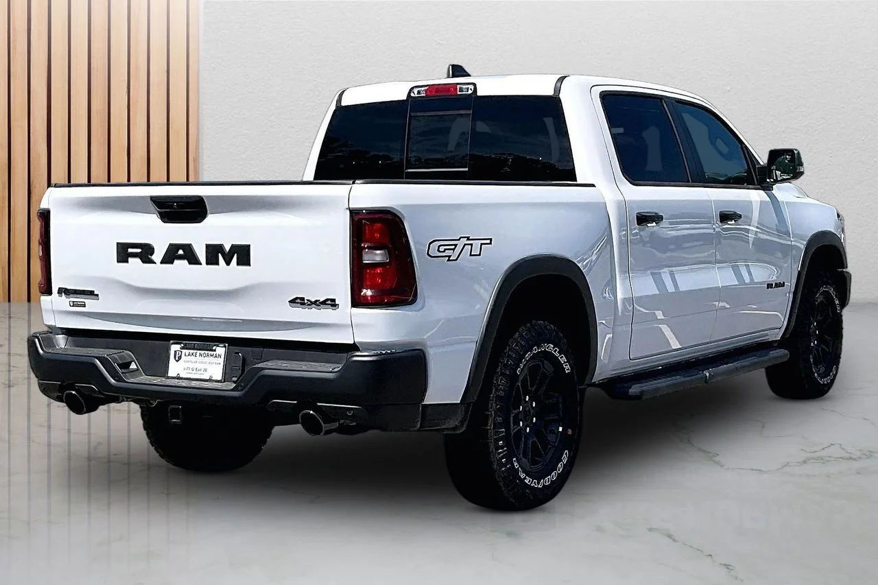 New 2026 Bright White Clear-Coat Exterior Paint RAM Rebel image 9