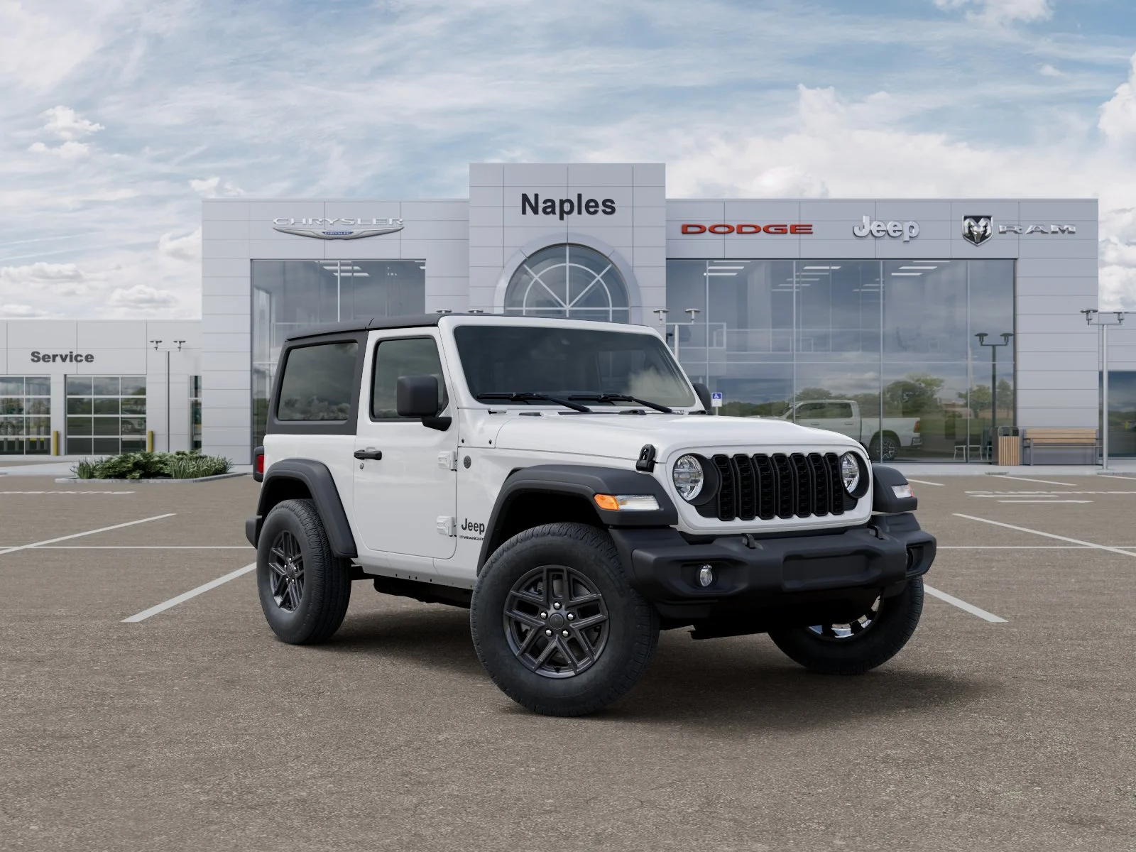 New 2026 Bright White Clearcoat Jeep Sport S image 31