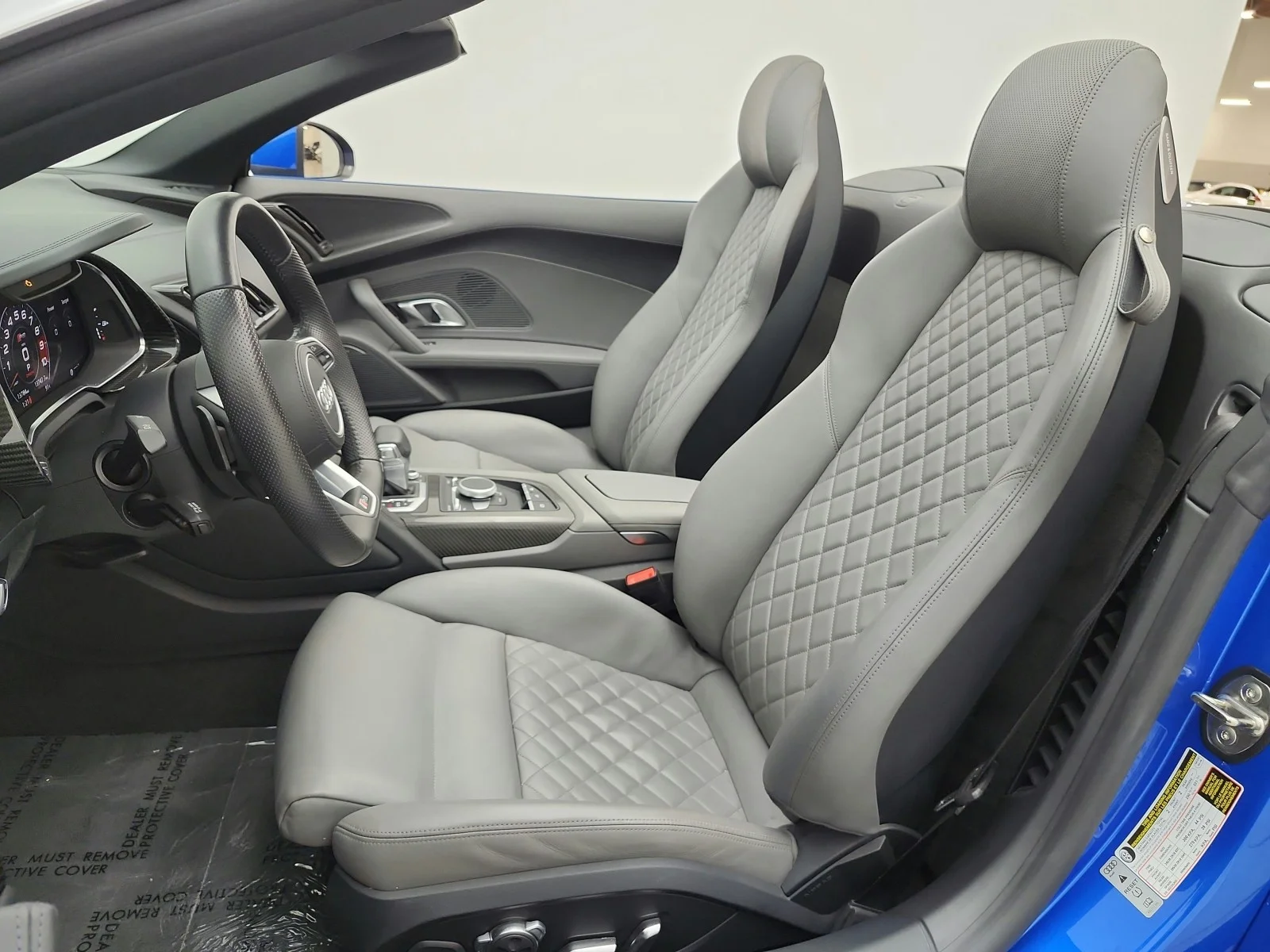 Used 2017 Ara Blue Crystal Effect/Black Roof Audi V10 image 14