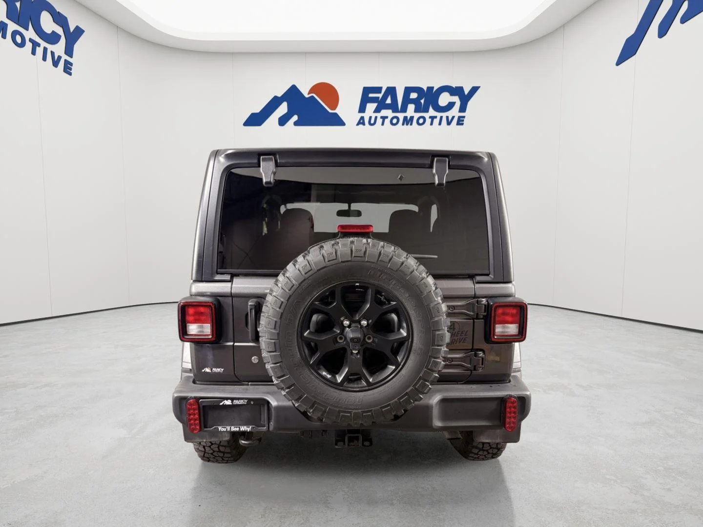 Used 2023 Granite Crystal Metallic Clearcoat Jeep Willys Sport image 4