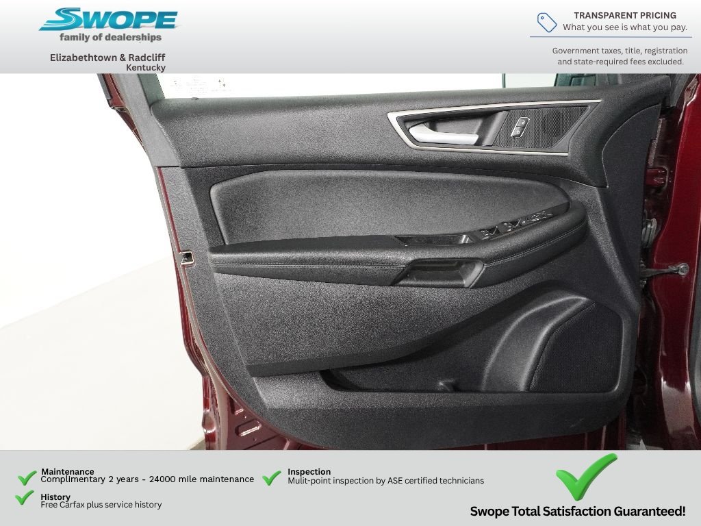 Used 2020 Burgundy Velvet Metallic Tinted Clearcoat Ford SEL image 13