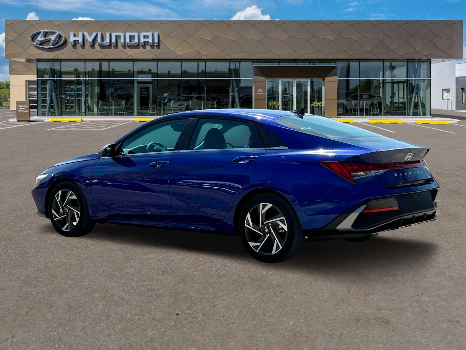 Used 2025 Intense Blue Hyundai Limited image 4
