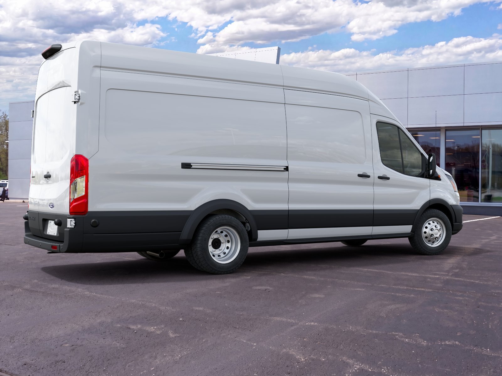 New 2027 Oxford White Ford Cargo Van image 6
