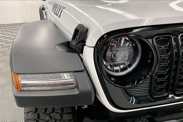 Used 2024 Bright White Clearcoat Jeep Willys 4xe image 32