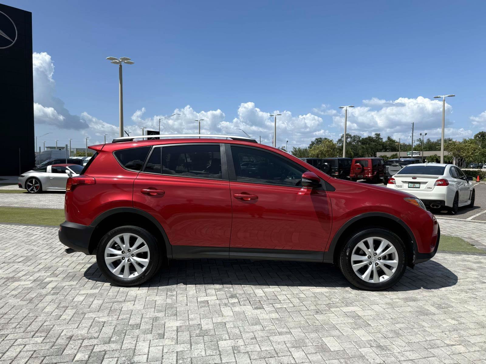 Used 2014 Barcelona Red Metallic Toyota Limited image 6