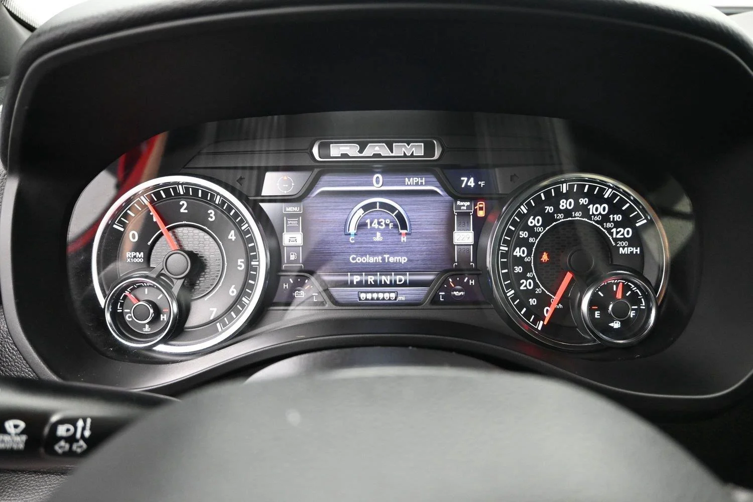 Used 2023 Flame Red Clearcoat Ram Big Horn image 24