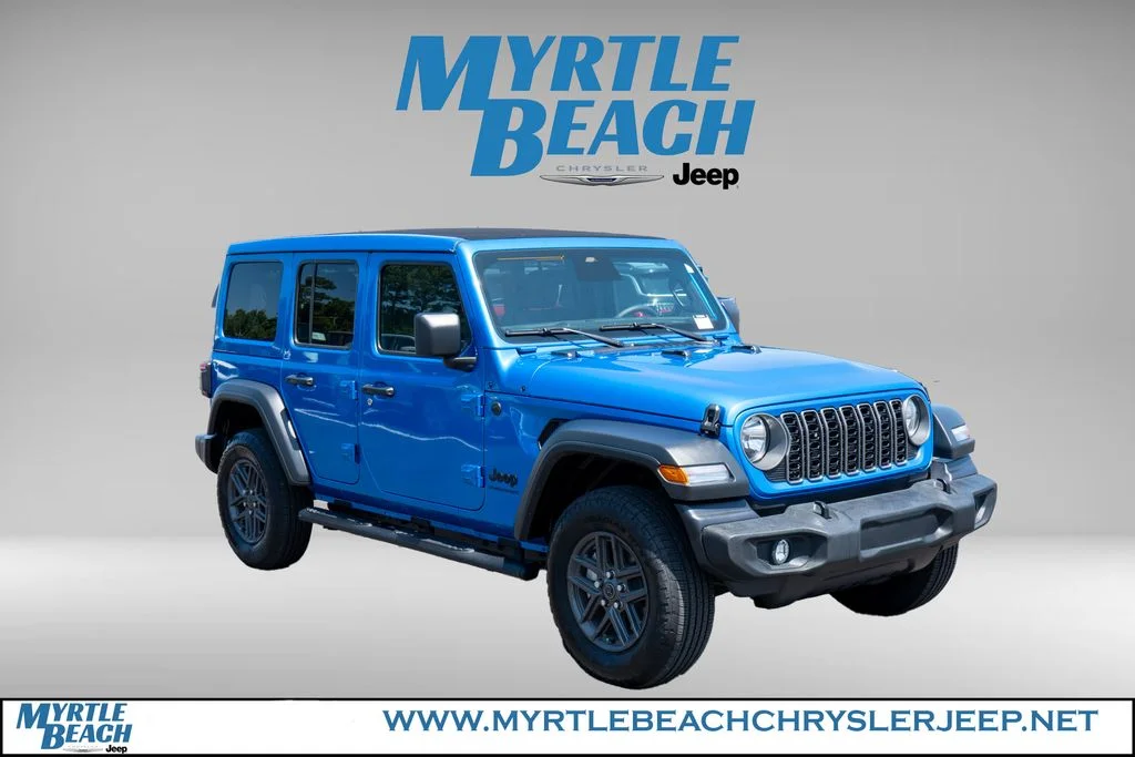 Used 2026 Blue Pearl Jeep Sport S image 8