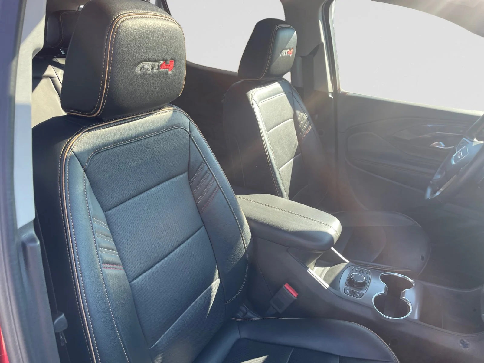 Used 2024 Red GMC AT4 AWD image 12