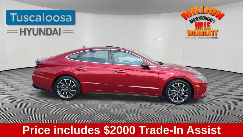 Certified Used 2023 Red Hyundai Limited image 9