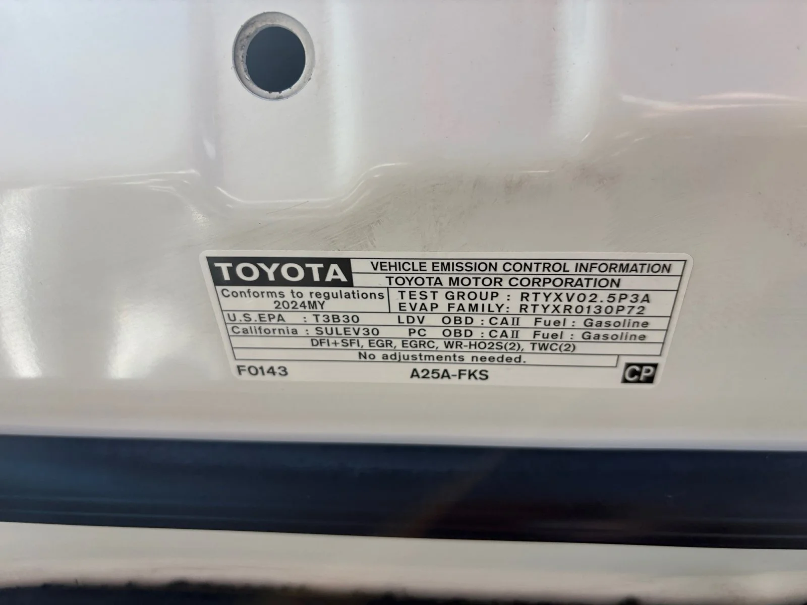 Certified Used 2024 White Toyota SE image 10