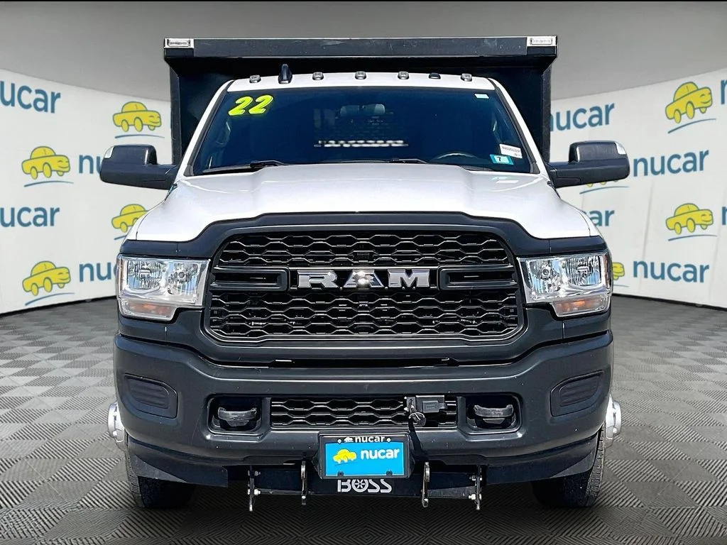 Used 2022 Bright White Clearcoat Ram Tradesman image 2
