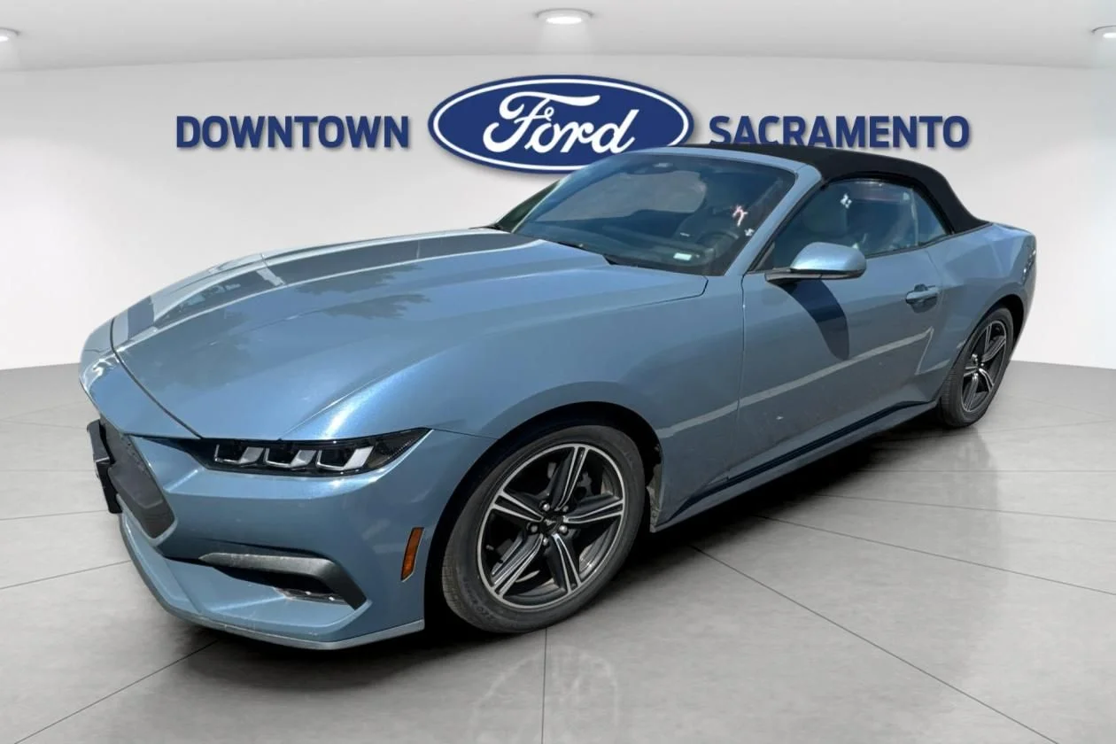 Certified Used 2024 Blue Ford EcoBoost Premium image 2