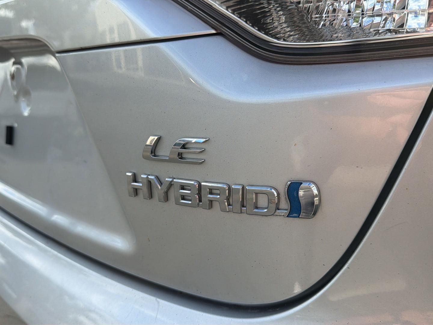 Used 2024 Classic Silver Metallic Toyota Hybrid LE image 20