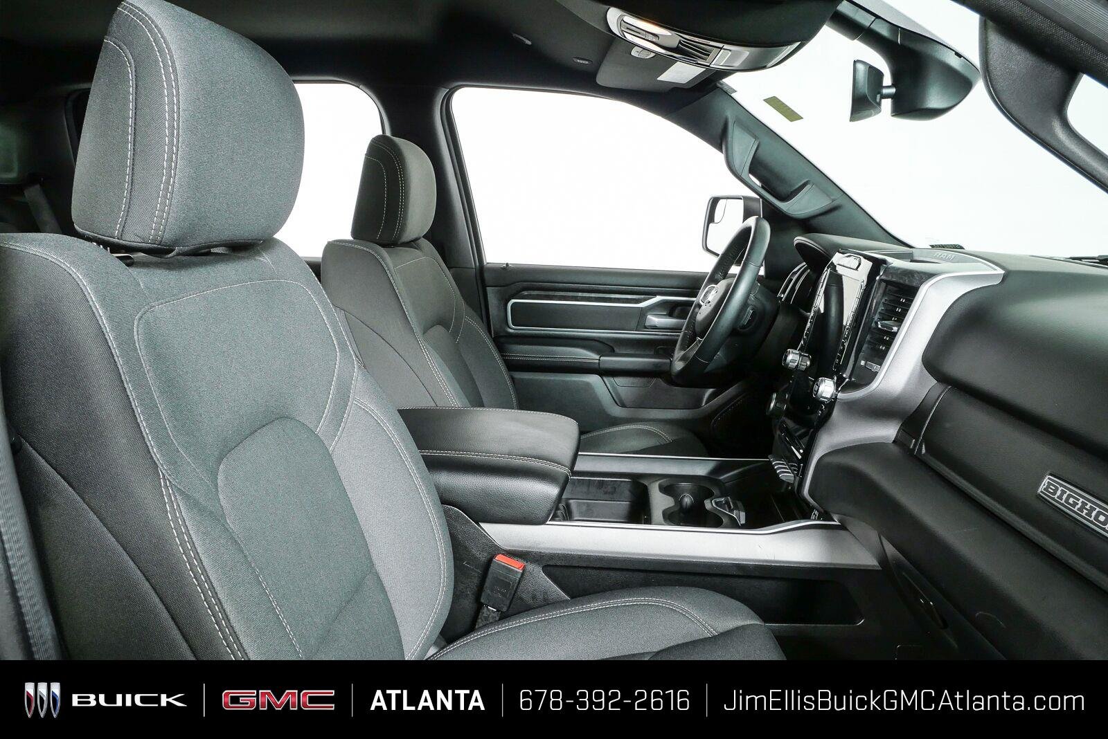 Used 2023 Granite Crystal Metallic Clearcoat Ram Big Horn image 22