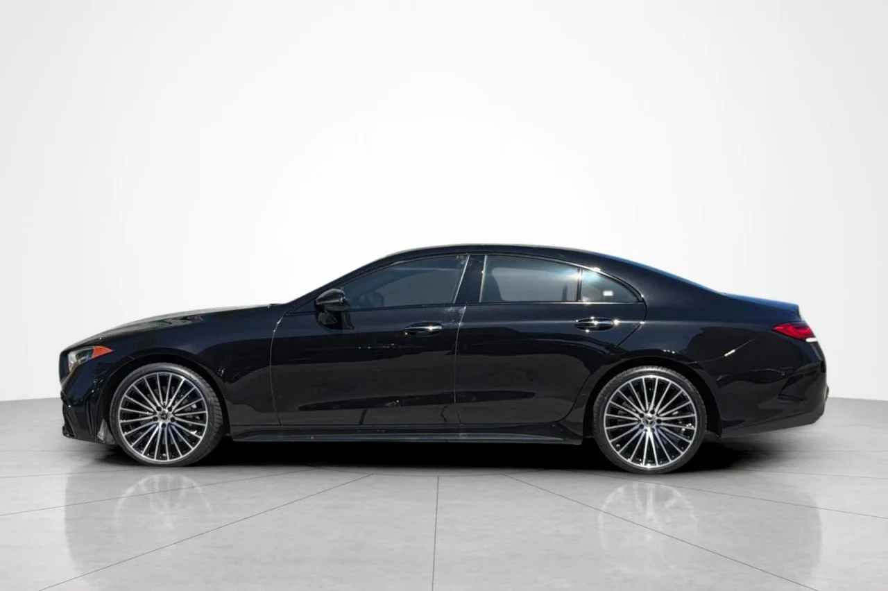 Certified Used 2023 Obsidian Black Metallic Mercedes-Benz CLS 450 image 2