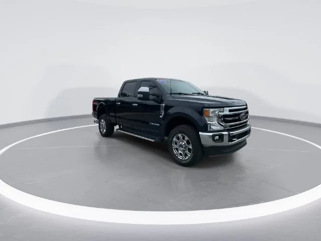 Used 2022 Blue Ford Lariat image 1