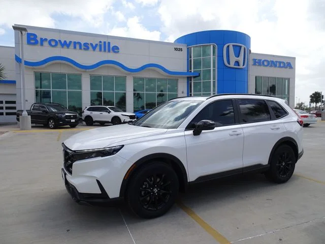 New 2026 Platinum White Pearl Honda Sport image 1