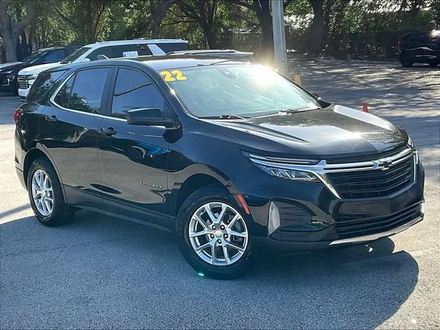 Used 2022 Chevrolet Equinox LT with VIN 3GNAXKEV5NL245667 for sale in Orange Park, FL