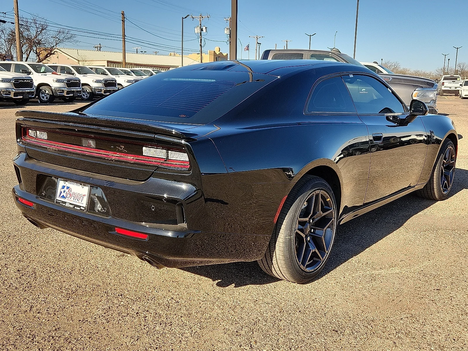 New 2026 Black Dodge SCAT PACK 2-DOOR AWD image 4