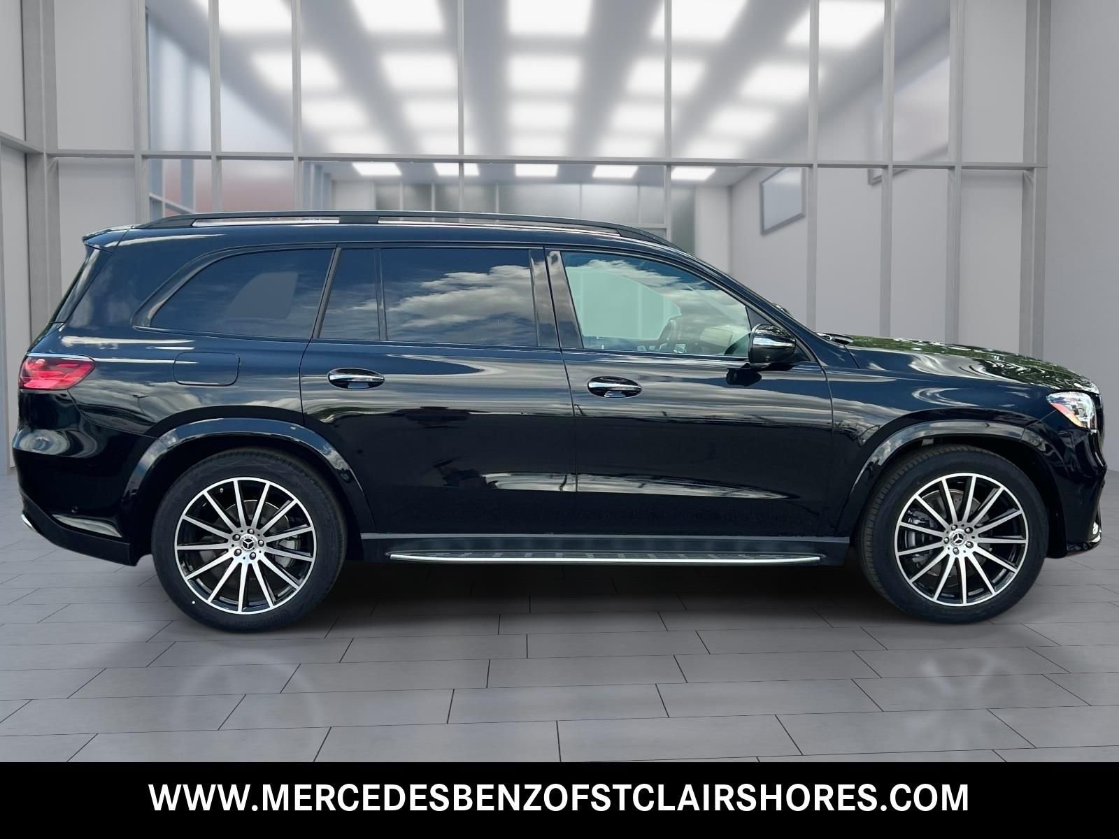 New 2026 Obsidian Black Metallic Mercedes-Benz GLS 580 image 6