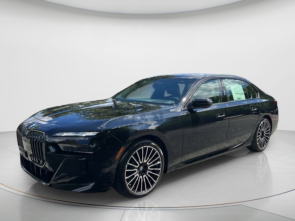 New 2026 Black Sapphire Metallic BMW 740i xDrive image 1