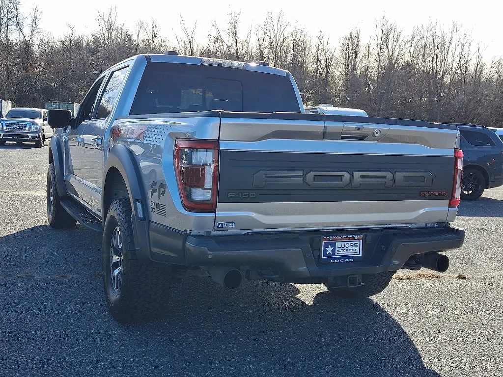 Used 2021 Iconic Silver Metallic Ford Raptor image 9