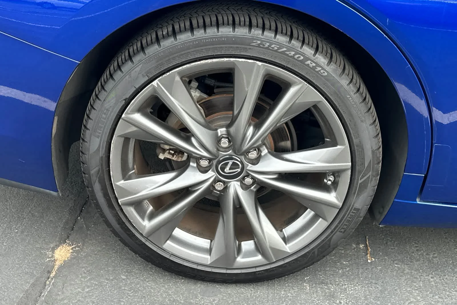 Used 2019 Ultrasonic Blue Mica 2.0 Lexus F SPORT image 14