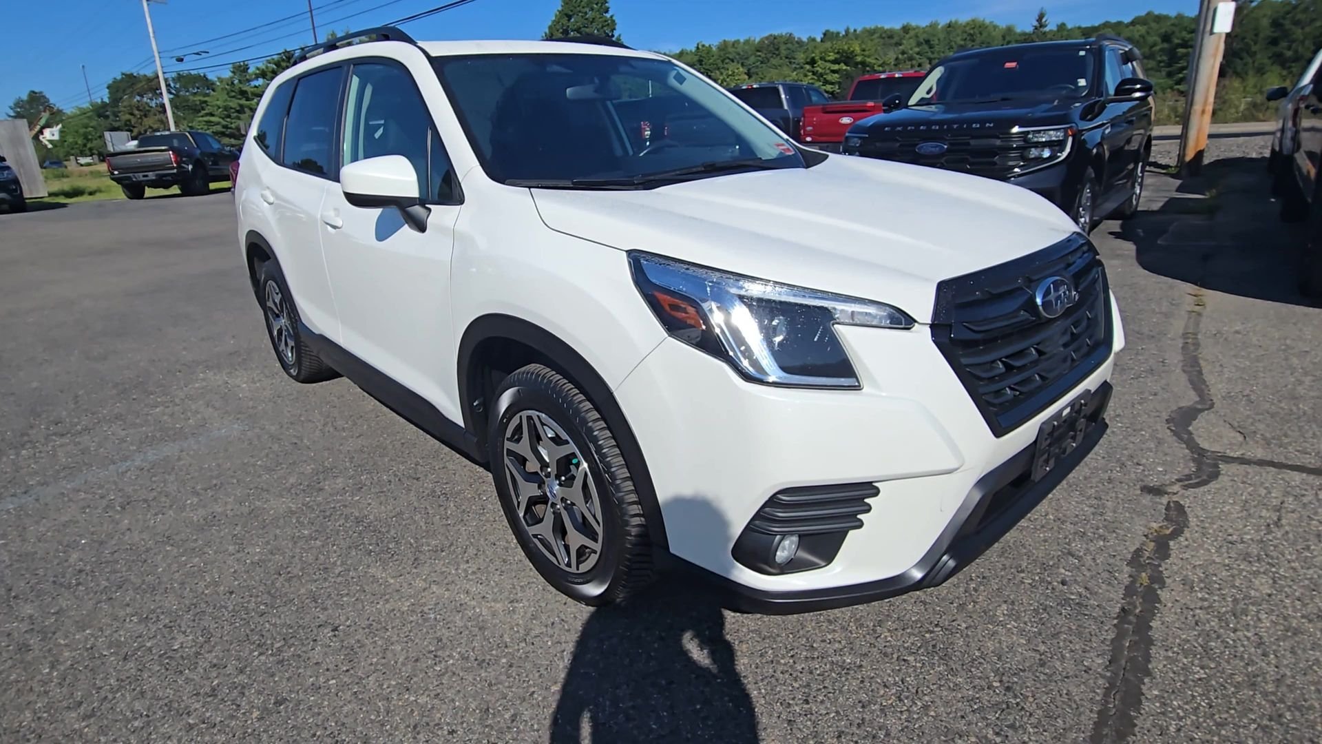 Certified Used 2024 Crystal White Pearl Subaru Premium image 14