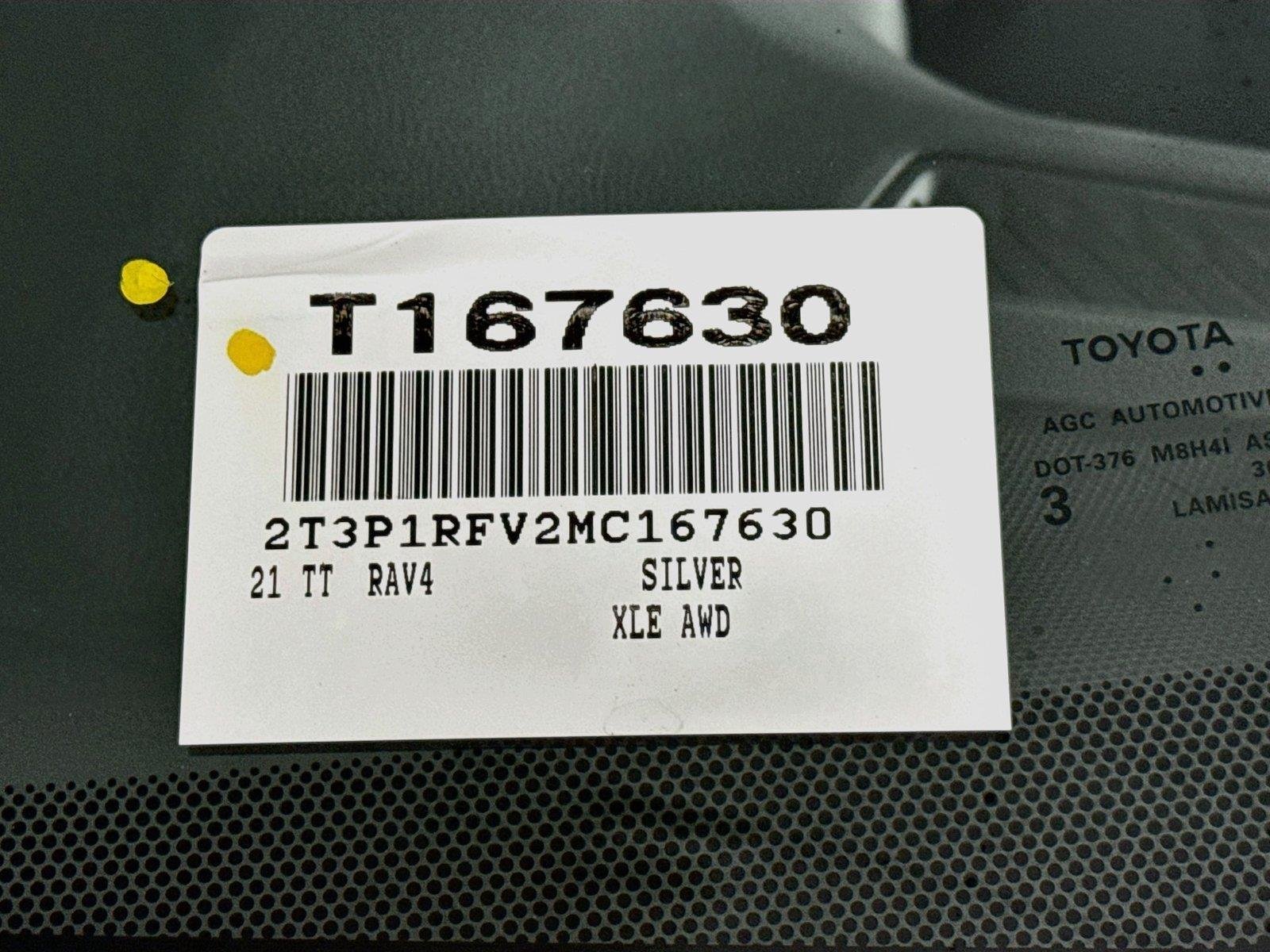 Certified Used 2021 Silver Sky Metallic Toyota XLE image 44