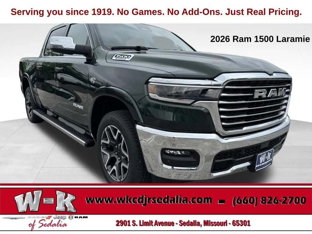 New 2026 Green Ram Laramie image 1