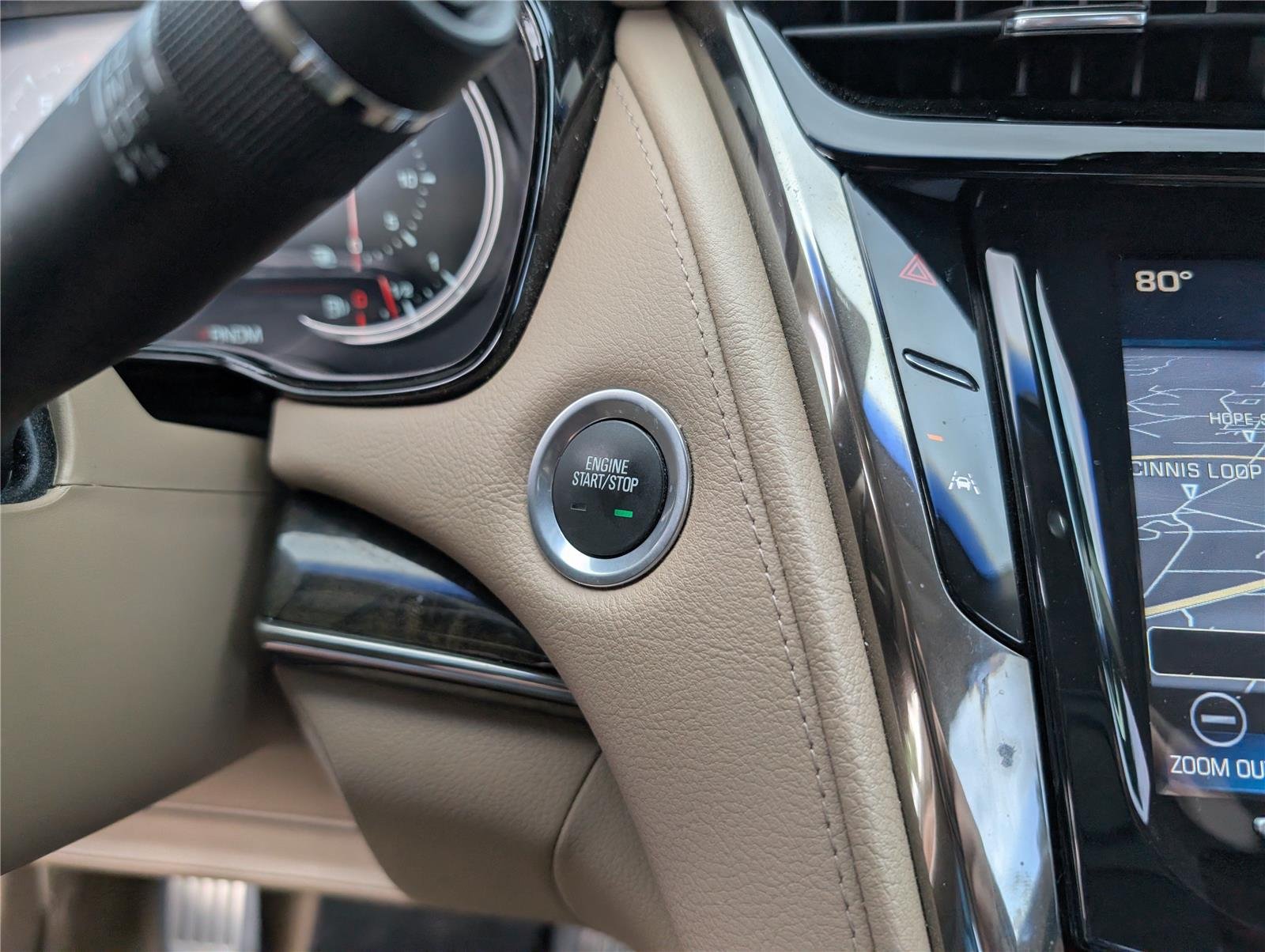 Used 2016 CRYSTAL WHITE TRICOAT Cadillac V-Sport Premium RWD image 20