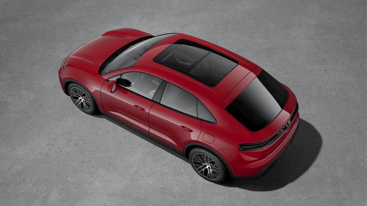 New 2026 Carmine Red Porsche Electric image 4